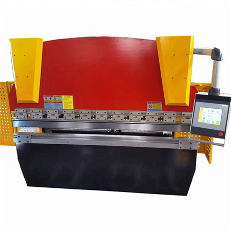 WC WE67K CNC 100 160 200 250 300 400 톤 알루미늄 철판 유압 프레스 브레이크 CNC 금속 시트 벤딩 머신