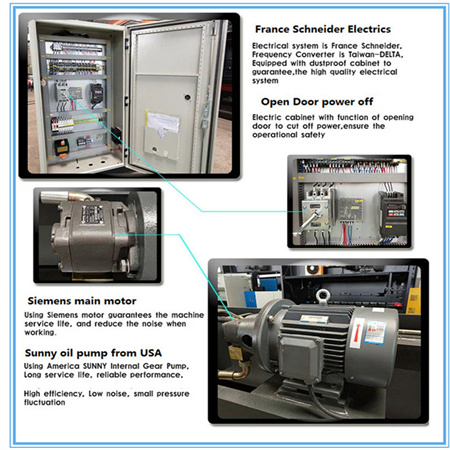 유압 전기 E21S nc 판금 전단 기계의 중국 산업 커터 장비