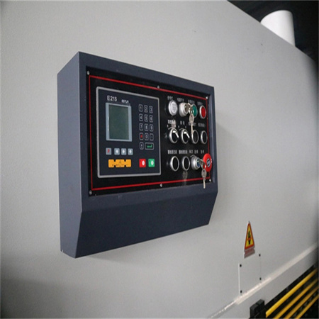 중국 Rongwin에서 공압 수직 스타일 스테인레스 스틸 cnc 판금 v 홈 가공 기계
